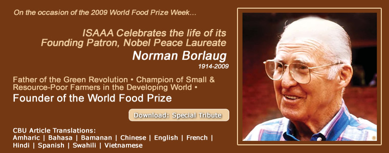 Dr. Norman Borloag 1914-2009