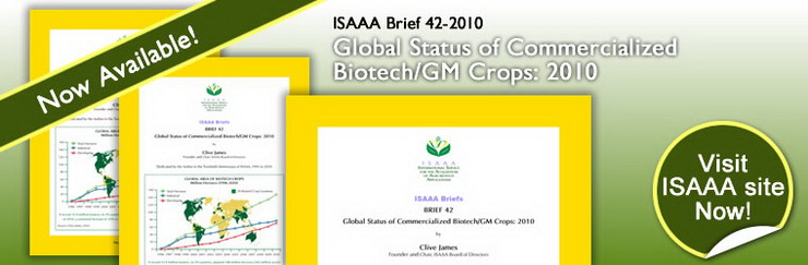 ISAAA Brief 42-2010 Now Available!