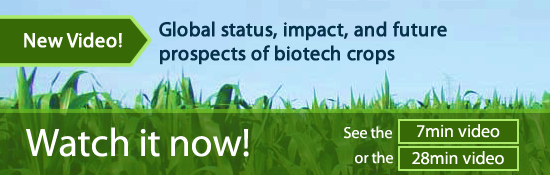Clive James on Biotech Crops in 2011