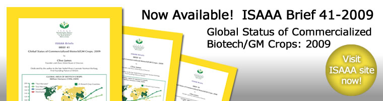 ISAAA Brief 39-2008 Now Available!