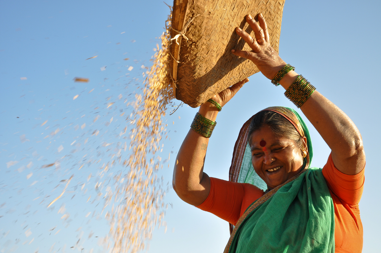 happy farmer