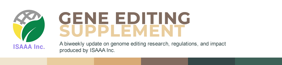 Genome Editing Supplement